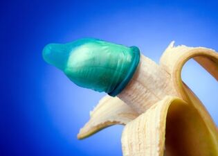 Prezervatīvs ar banāniem